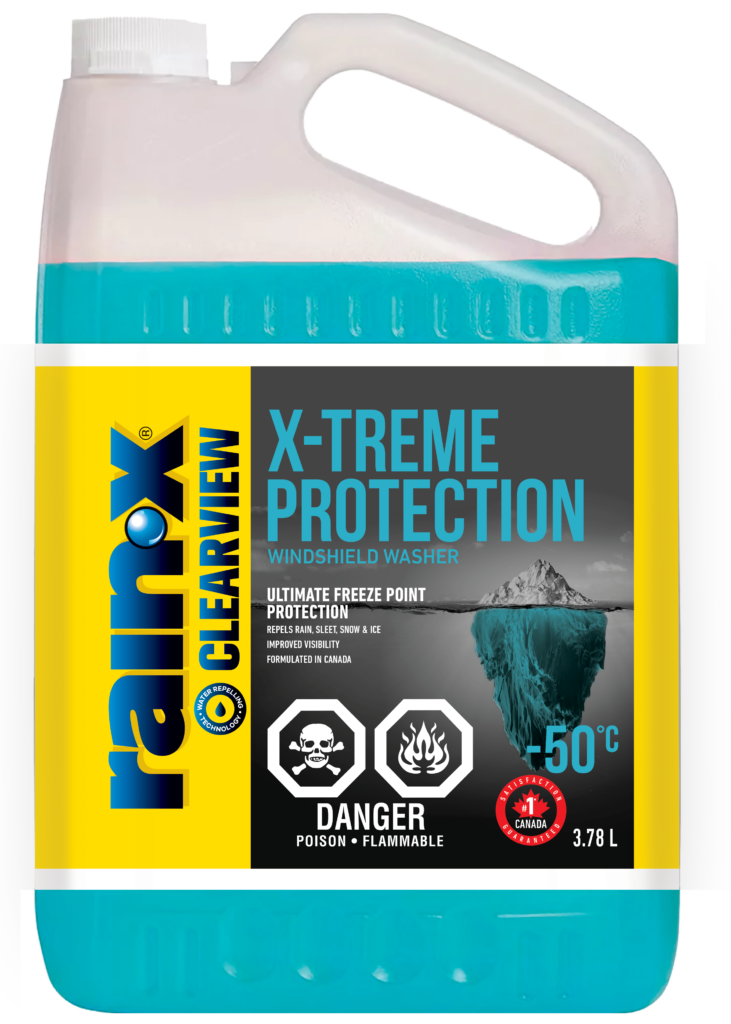 X-treme Protection - Windshield Washer Fluid - Rain-X Clearview